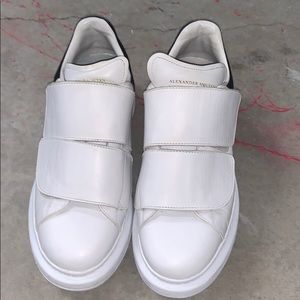 Alexander McQueen Velcro Platform Sneakers